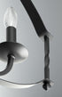 Progress Greyson Six Light Chandelier in Matte Black Finish Model: P4711-31
