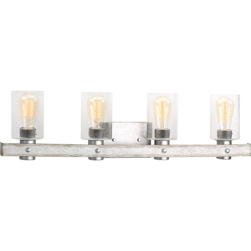 Progress Gulliver P300126 141 4 60 Watt MED BATH BRACKET in Galvanized Finish Finish Model: P300126-141