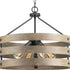 Progress Gulliver P500023 141 4 75 Watt MED PENDANT in Galvanized Finish Finish Model: P500023-141