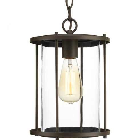 Progress Gunther Collection Hanging Lantern in Antique Bronze Finish Model: P550020-020