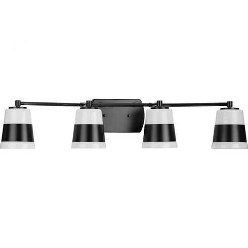 Progress Haven P300445 009 4 Light BATH in Brushed Nickel Finish Model: P300445-009