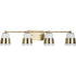 Progress Haven P300445 009 4 Light BATH in Brushed Nickel Finish Model: P300445-009