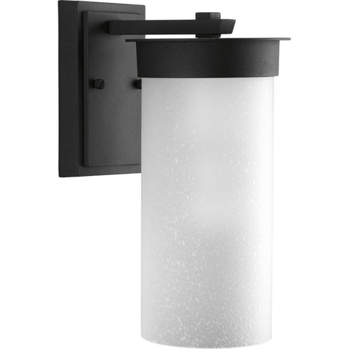 Progress Hawthorne P5625 31 1 100 Watt MED WALL LANTERN in Textured Black Finish Model: P5625-31