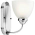 Progress Heart P2913 09 1 100 Watt MED BATH BRACKET in Brushed Nickel Finish Model: P2913-09