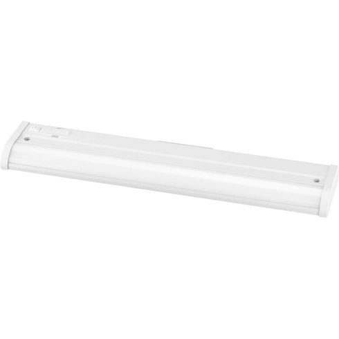 Progress Hide-a-lite P700026 028 CS 18IN UC LINEAR LED in Satin White Finish Model: P700026-028-CS