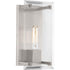 Progress Hobbs Collection One Light Wall Sconce in Brushed Nickel Finish Model: P710017-009