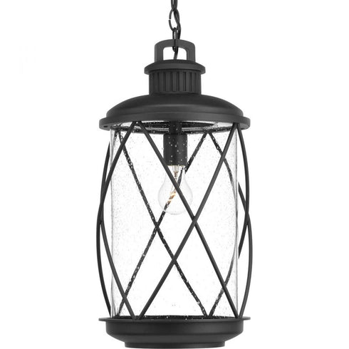 Progress Hollingsworth P550029 031 1 100 Watt MED HANGING LANTERN in Textured Black Finish Model: P550029-031