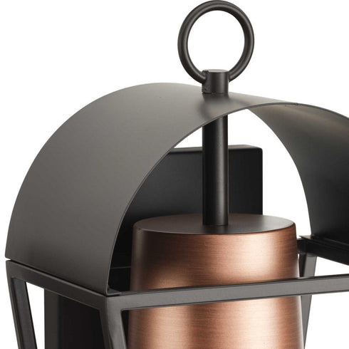 Progress Hutchence P560335 020 1 Light WALL LANTERN in Antique Bronze Finish Model: P560335-020