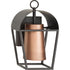 Progress Hutchence P560335 020 1 Light WALL LANTERN in Antique Bronze Finish Model: P560335-020