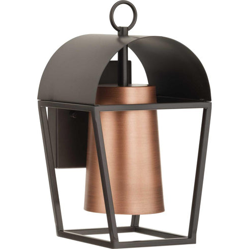 Progress Hutchence P560335 020 1 Light WALL LANTERN in Antique Bronze Finish Model: P560335-020