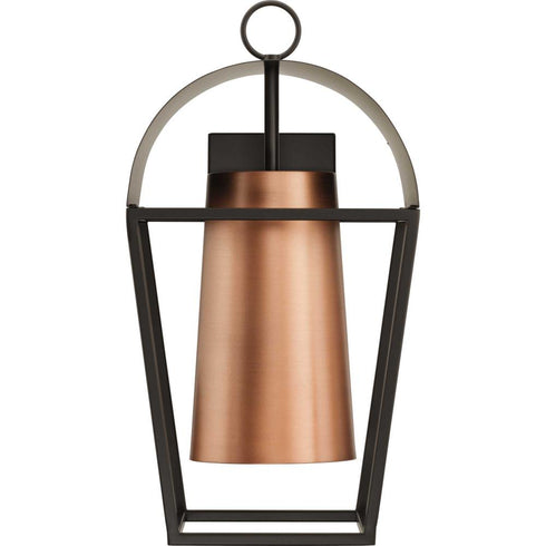 Progress Hutchence P560336 020 1 Light WALL LANTERN in Antique Bronze Finish Model: P560336-020