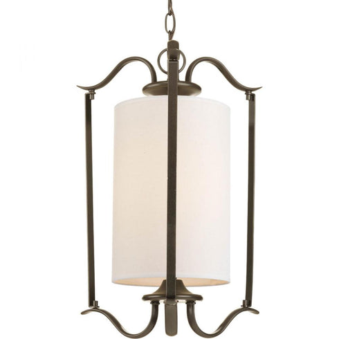 Progress Inspire P3799 09 1 100 Watt MED FOYER in Brushed Nickel Finish Model: P3799-09