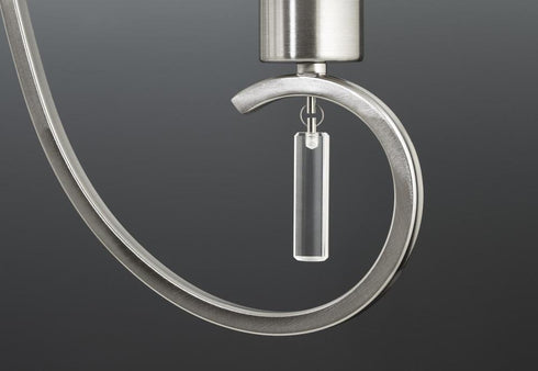 Progress Invite P3693 09 2 60 Watt MED FLUSH MOUNT in Brushed Nickel Finish Model: P3693-09