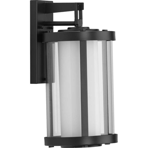 Progress Irondale P560149 031 1 100 Watt MED WALL LANTERN in Matte Black Finish Model: P560149-031