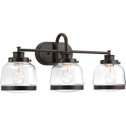 Progress Judson P300082 020 3 75 Watt MED BATH BRACKET in Antique Bronze Finish Model: P300082-020