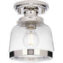 Progress Judson P350220 020 1 60 Watt MED FLUSHMOUNT in Antique Bronze Finish Model: P350220-020