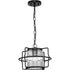 Progress Keegan P550134 31M 1 Light HANG LANTERN in Matte Black Finish Model: P550134-31M