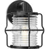 Progress Keegan P560340 31M 1 Light WALL LANTERN in Matte Black Finish Model: P560340-31M