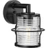 Progress Keegan P560340 31M 1 Light WALL LANTERN in Matte Black Finish Model: P560340-31M