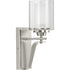 Progress Kene P300120 009 1 75 Watt MED WALL BRACLET in Brushed Nickel Finish Model: P300120-009