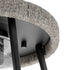 Progress Laramie P350243 31M 1 Light FLUSHMT in Matte Black Finish Model: P350243-31M