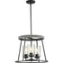 Progress Laramie P400321 31M 3 Light CHANDELIER in Matte Black Finish Model: P400321-31M
