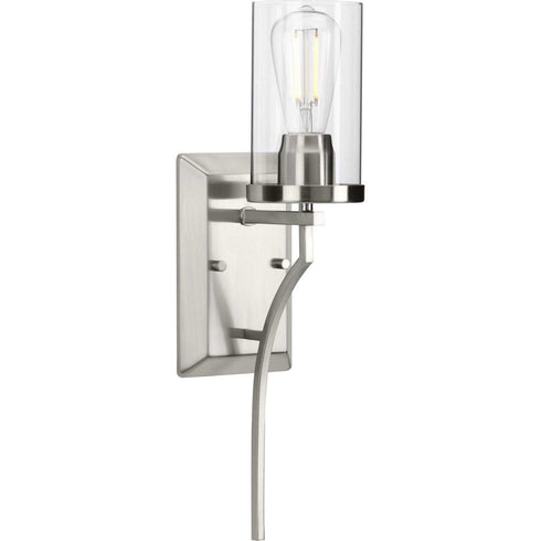Progress Lassiter P710073 009 2 60 Watt MED WALL BRACKET in Brushed Nickel Finish Model: P710073-009