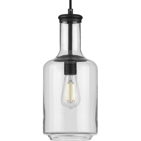 Progress Latrobe P500229 009 1 60 Watt MED PENDANT in Brushed Nickel Finish Model: P500229-009