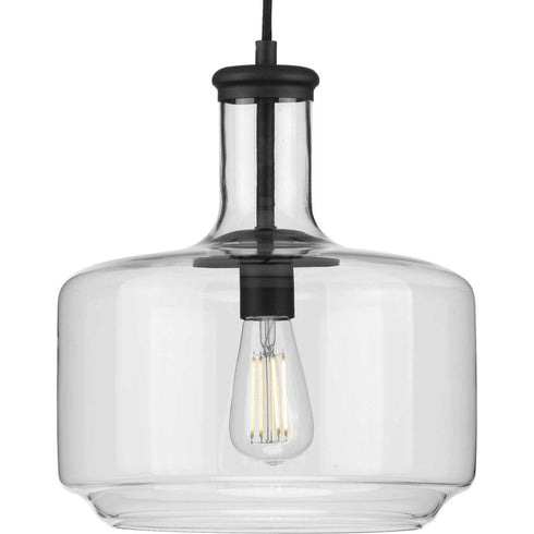 Progress Latrobe P500231 009 1 60 Watt MED PENDANT in Brushed Nickel Finish Model: P500231-009