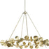 Progress Laurel Collection Eight Light in Gilded Silver Transitional Chandelier Model: P400360-176