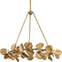 Progress Laurel Collection Six Light in Gilded Silver Transitional Chandelier Model: P400359-176
