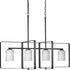 Progress League P400287 009 4 100 Watt MED ISLAND in Brushed Nickel Finish Model: P400287-009