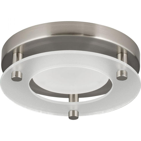 Progress LED Flush Mount P8247 09 30K 5.5IN LED RD DECO T24 in Brushed Nickel Finish Model: P8247-09-30K