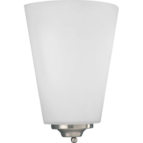 Progress LED Sconce P7092 0930K9 17 Watt LED 3000K WALL SCONCE in Brushed Nickel Finish Model: P7092-0930K9