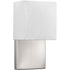 Progress LED Sconces P710010 009 30 1 9 Watt 3000K WALL SCONCE in Brushed Nickel Finish Model: P710010-009-30