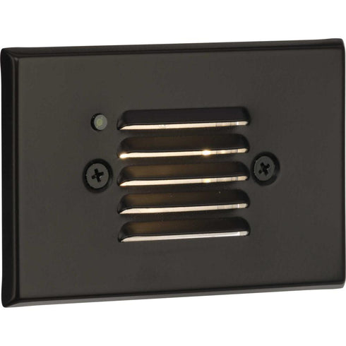 Progress LED Step Lights P660006 020 30 LED LVR PHOTO CELL STEP in Antique Bronze Finish Model: P660006-020-30