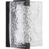 Progress LED Stone Glass Sconce P710080 009 30 1 9.5 Watt LED WALL SCONCE in Brushed Nickel Finish Model: P710080-009-30
