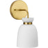 Progress Lexie Collection One Light in Polished Chrome Contemporary Vanity Light Model: P300484-015