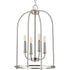 Progress Leyden P500302 009 4 60 Watt MED FOYER in Brushed Nickel Finish Model: P500302-009