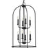 Progress Leyden P500303 009 8 60 Watt MED FOYER in Brushed Nickel Finish Model: P500303-009