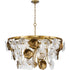 Progress Loretta Collection 28.25 in. Nine Light in Gold Ombre Transitional Chandelier Model: P400365-204