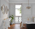 Progress Loretta Collection Four Light in Gold Ombre Transitional Wall Sconce Model: P710124-204