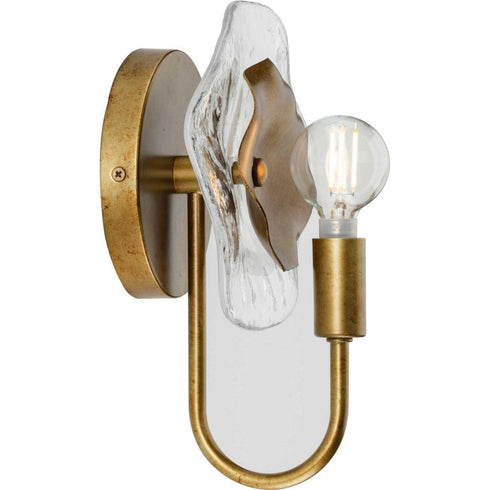 Progress Loretta Collection One Light in Gold Ombre Transitional Wall Bracket Model: P710128-204