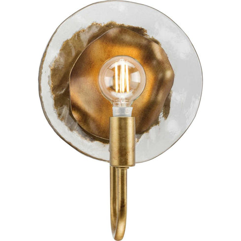 Progress Loretta Collection One Light in Gold Ombre Transitional Wall Bracket Model: P710128-204