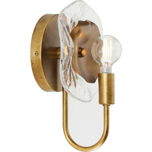 Progress Loretta Collection One Light in Gold Ombre Transitional Wall Bracket Model: P710128-204