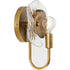 Progress Loretta Collection One Light in Gold Ombre Transitional Wall Bracket Model: P710128-204