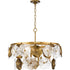 Progress Loretta Collection Six Light in Gold Ombre Transitional Chandelier Model: P400364-204