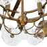 Progress Loretta Collection Three Light in Gold Ombre Transitional Pendant Model: P500442-204
