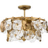 Progress Loretta Collection Three Light in Gold Ombre Transitional Pendant Model: P500442-204