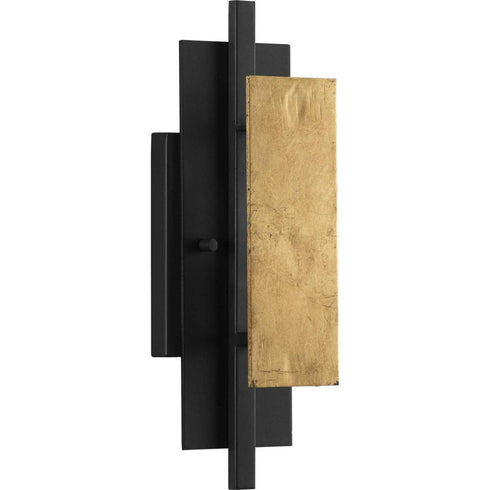 Progress Lowery P710100 031 1 60 Watt CAND WALL SCONCE in Textured Black Finish Model: P710100-031